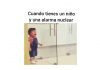 Niño-alarma nuclear (+Video)