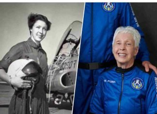Wally Funk cumplió su sueño de volar al espacio