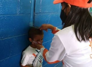 Realizan despistaje nutricional a 120 niños en la parroquia Buena Vista de Iribarren