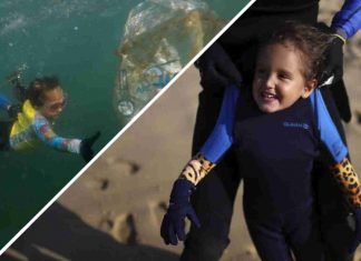 Nina Gomes, la “agente verde” de 4 años