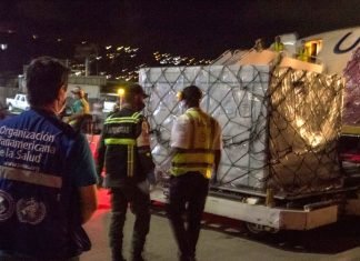 Arribó primer lote de vacunas del mecanismo Covax a Venezuela