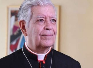 Cardenal Urosa Savino regresa a terapia intensiva y recibió los santos sacramentos
