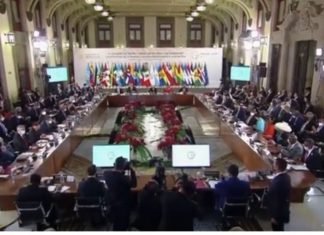 Maduro en VI Cumbre Celac agradece el respaldo de México en diálogo por la paz