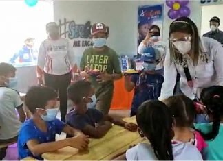 Fundación del Niño inaugura centro de alimentación en la Parroquia Tamaca
