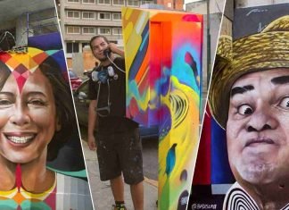 Badsura, el muralista que pinta de color a Caracas