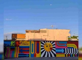 Colorido mural en Barquisimeto