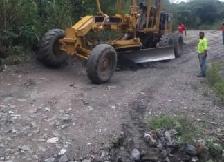 Invilara despliega maquinarias para mejorar tránsito en vías agrícolas