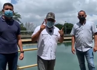 Pereira: «Solventada aducción principal del SAT para restablecer paulatinamente el agua potable»