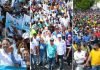 Candidatos realizaron caminatas y caravanas iniciando campaña electoral en Barquisimeto