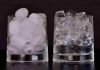 ¿Sabes por qué los cubos de hielo son blancos o transparentes?