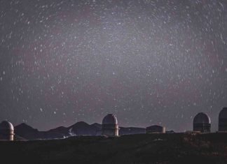 Magnifico Cielo Andino de noche