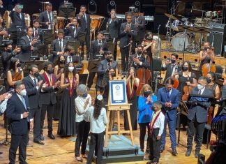 El Sistema de Orquestas recibió el certificado del récord Guinnes