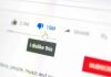 No más ‘no me gusta’ en videos de YouTube