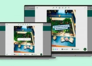 Editor de fotos de WhatsApp