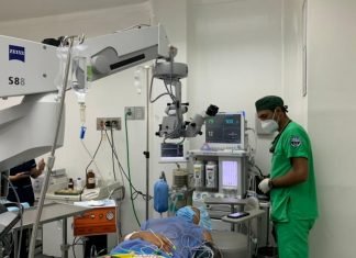 Realizadas más de mil intervenciones Oftalmológicas en el Hospital Central «Antonio Maria Pineda»