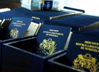 Saime Lara notifica llegada de valijas de pasaportes