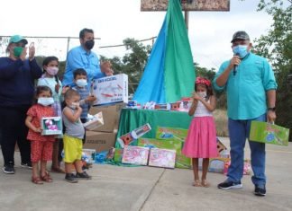 Comunidades de Lara reciben juguetes del Plan Navidades Felices 2021