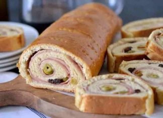 Receta de pan de jamón tradicional