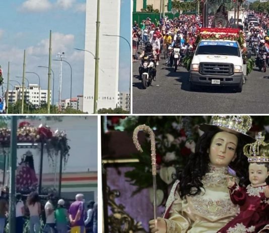 Virgen Divina Pastora recorrió las avenidas de Iribarren y Palavecino