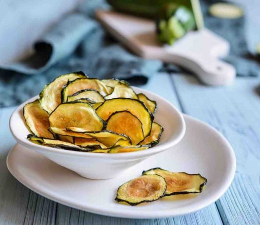 Aprende a preparar chips de calabacín