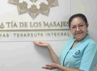 Llarense se abre paso en Chile como masajista