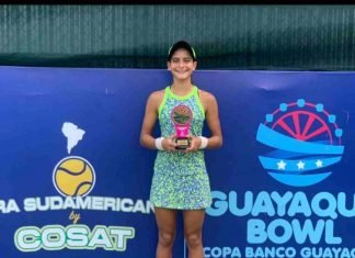 Tenista larense gana torneo en Guayaquil