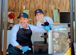 Arepas venezolanas en Japón