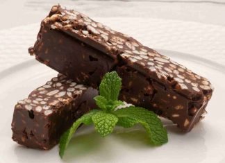 Turrón de chocolate