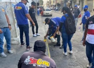 Trabajadores informales fueron ubicados en las transversales del Bulevar 20