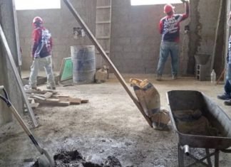 Avanzan trabajos de construcción del Hospital Integral en Pavia