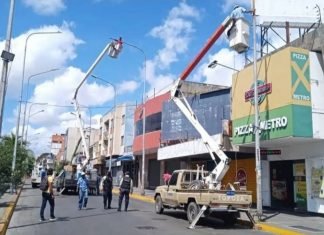 Inició plan de instalación de luminarias y rehabilitación vial en la Avenida 20 de Barquisimeto