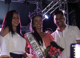 Electa Jessyka Arias como Reina de los Carnavales de Cabudare 2022