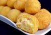 Bolitas de papa con jamón y queso