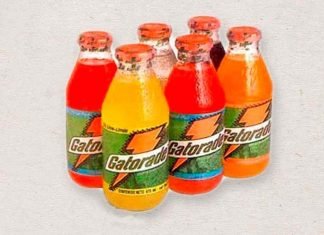 Viejas botellas de Gatorade