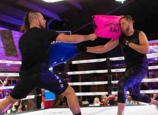 Peleas de almohadas es un deporte