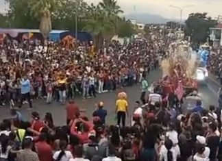 Carora realizó desfile de carrozas y comparsas en los Carnavales 2022