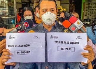 Reyes Flores: Descuentos por ajustes podrán variar entre 60% hasta 300% en tarifas del aseo urbano