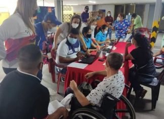 Realizaron carnetización a trabajadores informales con discapacidad en Iribarren