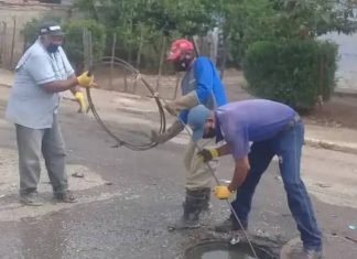 Ejecutaron reparaciones y mantenimiento correctivo en el servicio de agua en Lara