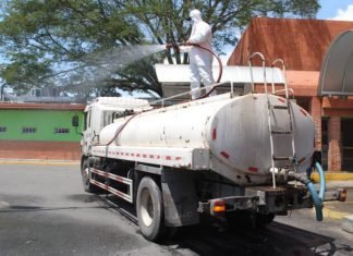 Ejecutaron jornada de limpieza y desinfección en el Hospital de Pediatría Dr. Agustín Zubillaga