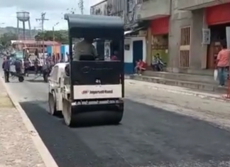 Ejecutan Plan «Cero Huecos» en vialidad y reparan luminarias públicas en Duaca