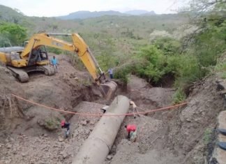 Reparan fallas de borde en el sector El Venadito municipio Torres del eje carretero Lara-Zulia