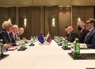 Venezuela ratifica ante la UE disposición al diálogo y reitera petición se levanten sanciones
