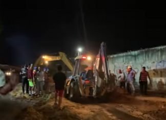 Reparan colapso de colector de aguas servidas en Sabana Grande parroquia El Cují