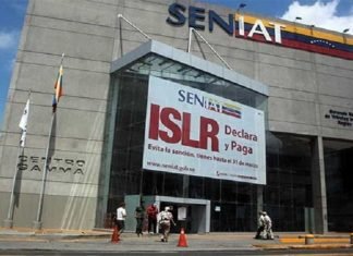 Seniat recaudó más de 2 mil millones de bolívares en marzo