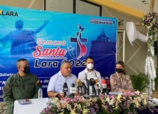 Realizarán Ruta de los 7 Templos en Plan Semana Santa 2022 en Lara