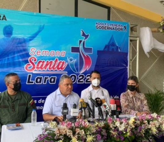 Realizarán Ruta de los 7 Templos en Plan Semana Santa 2022 en Lara