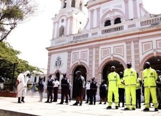 Efectuaron jornada de desinfección contra coronavirus en Barquisimeto