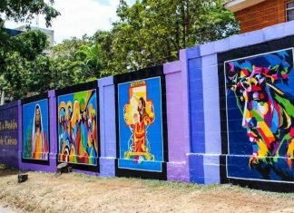 Incorporan nuevo arte mural «La Pasión de Cristo» al Corredor Turístico del Este en Barquisimeto