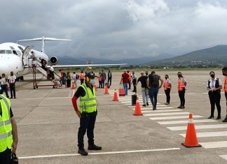 Reiniciaron vuelos internacionales desde el Aeropuerto «Jacinto Lara»